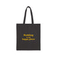 Redding Is My Happy Place Cotton Canvas Tote Bag