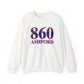 860 Ashford Red White & Blue Unisex Heavy Blend™ Crewneck Sweatshirt