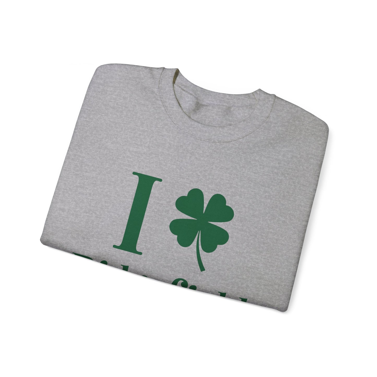 I Clover Ridgefield (Green) Unisex Heavy Blend™ Crewneck Sweatshirt