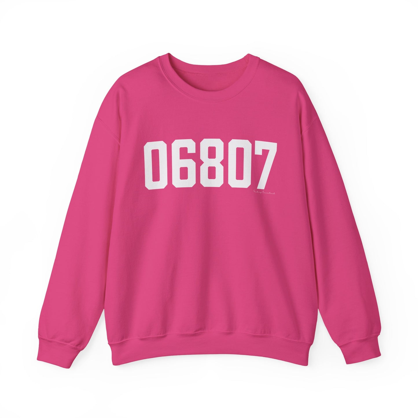06807 - Greenwich CT Zip Code Unisex Heavy Blend™ Crewneck Sweatshirt