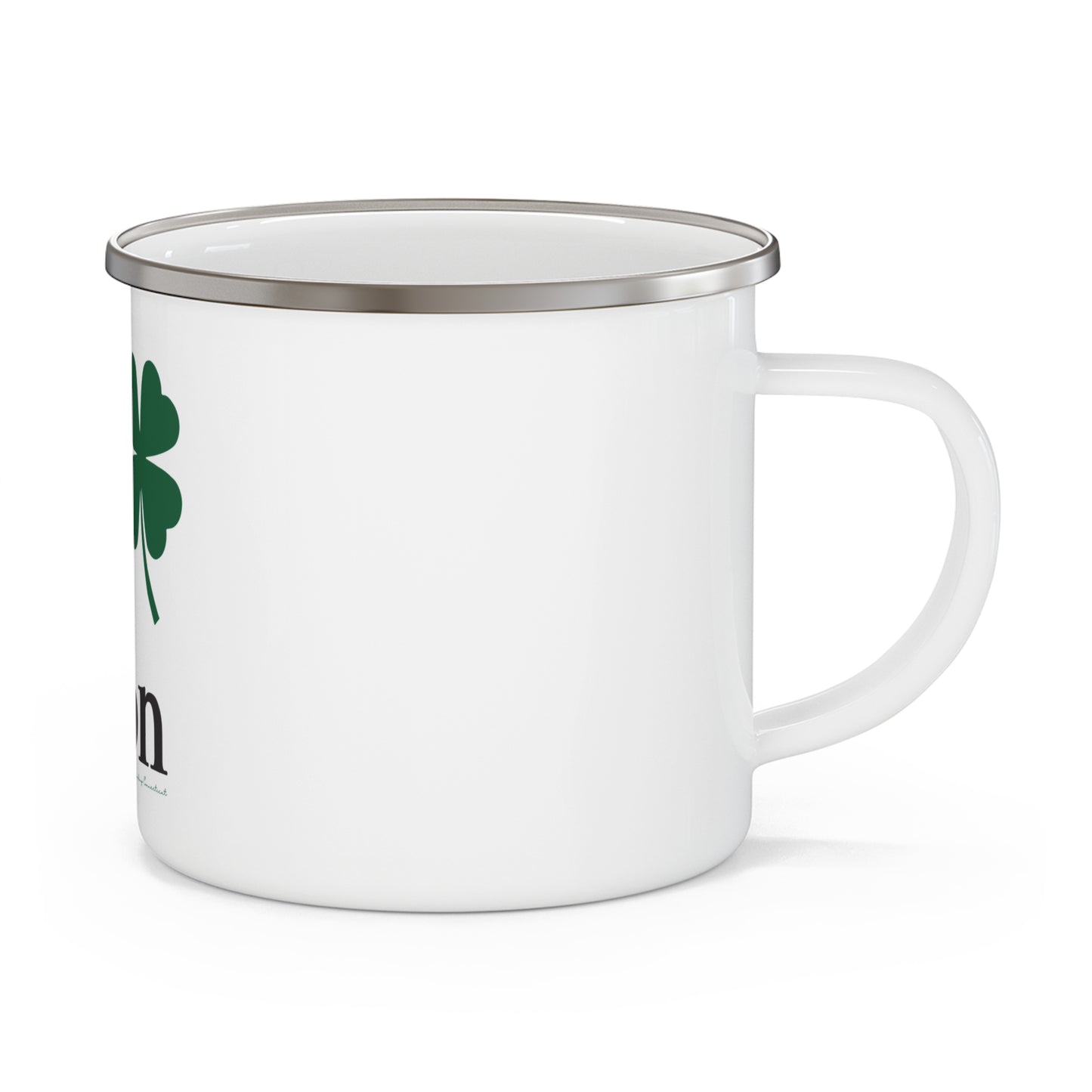 I Clover Avon Enamel Camping Mug