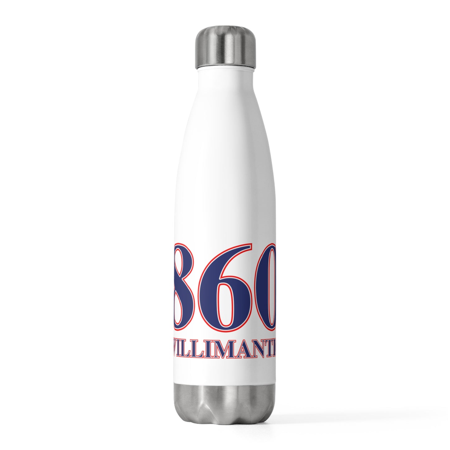 860 Willimantic Red, White & Blue 20oz Insulated Bottle