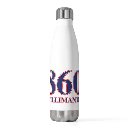 860 Willimantic Red, White & Blue 20oz Insulated Bottle