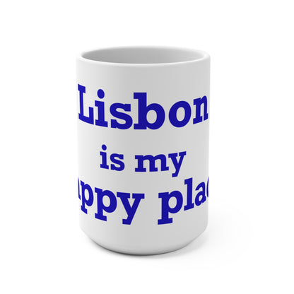 Lisbon is My Happy Place Mug 15oz