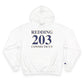 Redding 203 Connecticut  Champion Hoodie