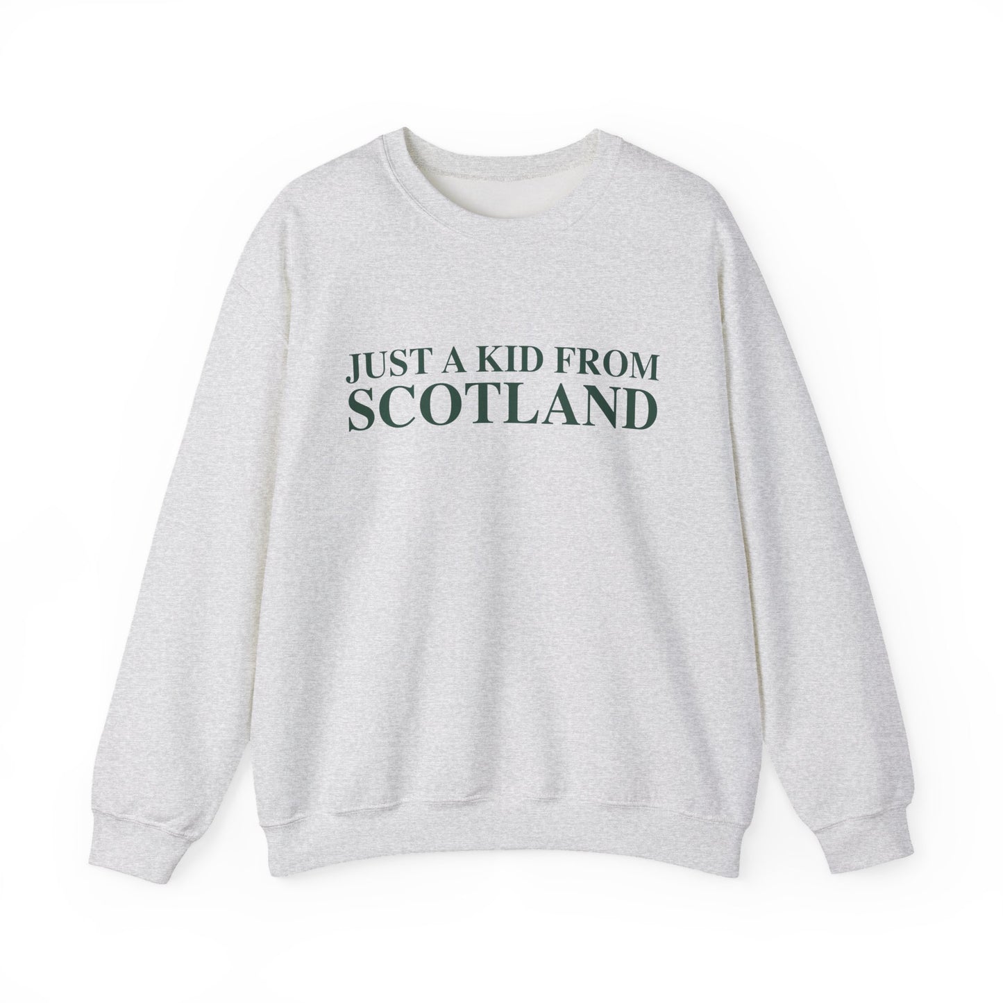 Just a kid from Scotland Unisex Heavy Blend™ Crewneck Sweatshirt