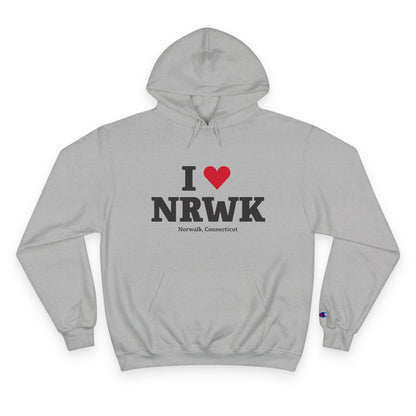 I Heart NRWK Champion Hoodie