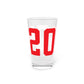 06042 Manchester Connecticut Zip Code Pint Glass, 16oz