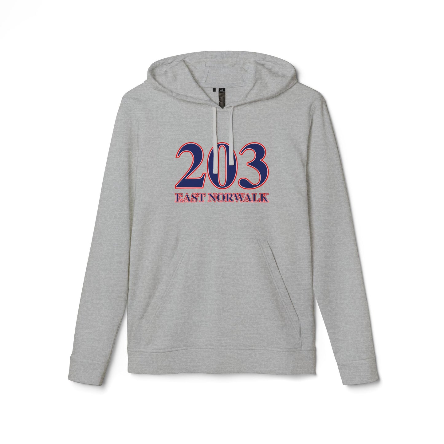 203 East Norwalk Red, White & Blue adidas Unisex Fleece Hoodie