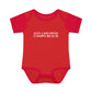 Just a kid from Compo Beach Infant Baby Rib Bodysuit