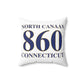 North Canaan 860 Connecticut Polyester Square Pillow