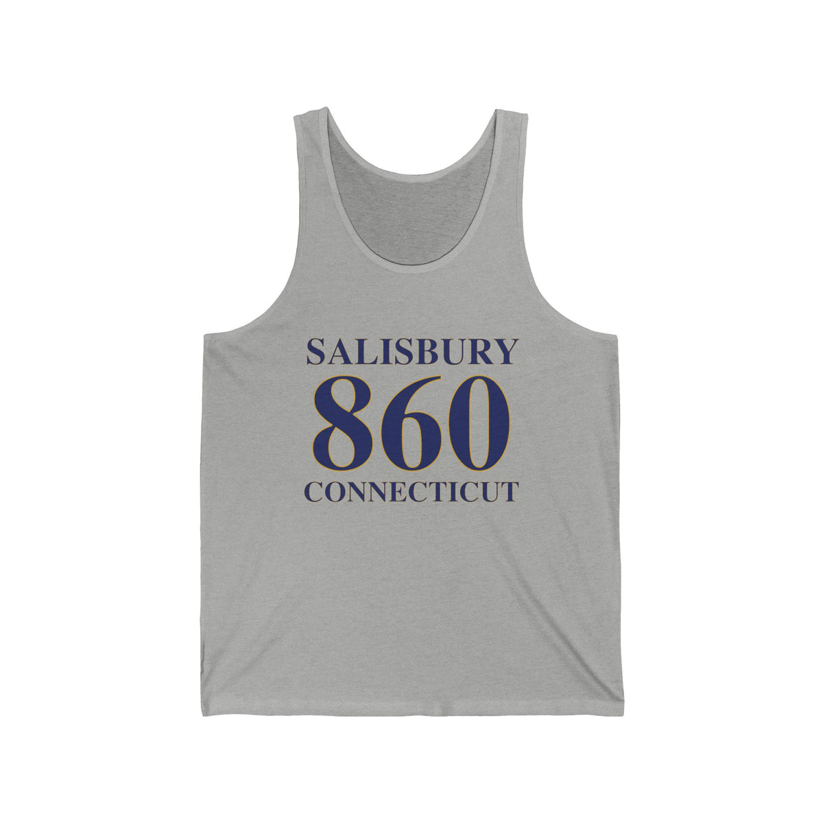 Salisbury 860 Connecticut Unisex Jersey Tank Top
