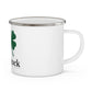I Clover Woodstock Enamel Camping Mug