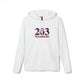 203 Waterbury Red, White & Blue adidas Unisex Fleece Hoodie