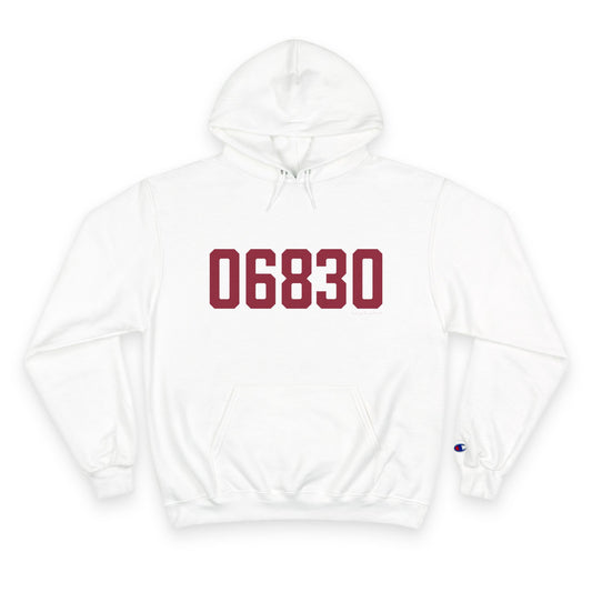 06830 - Greenwich Connecticut Zip Code Champion Hoodie