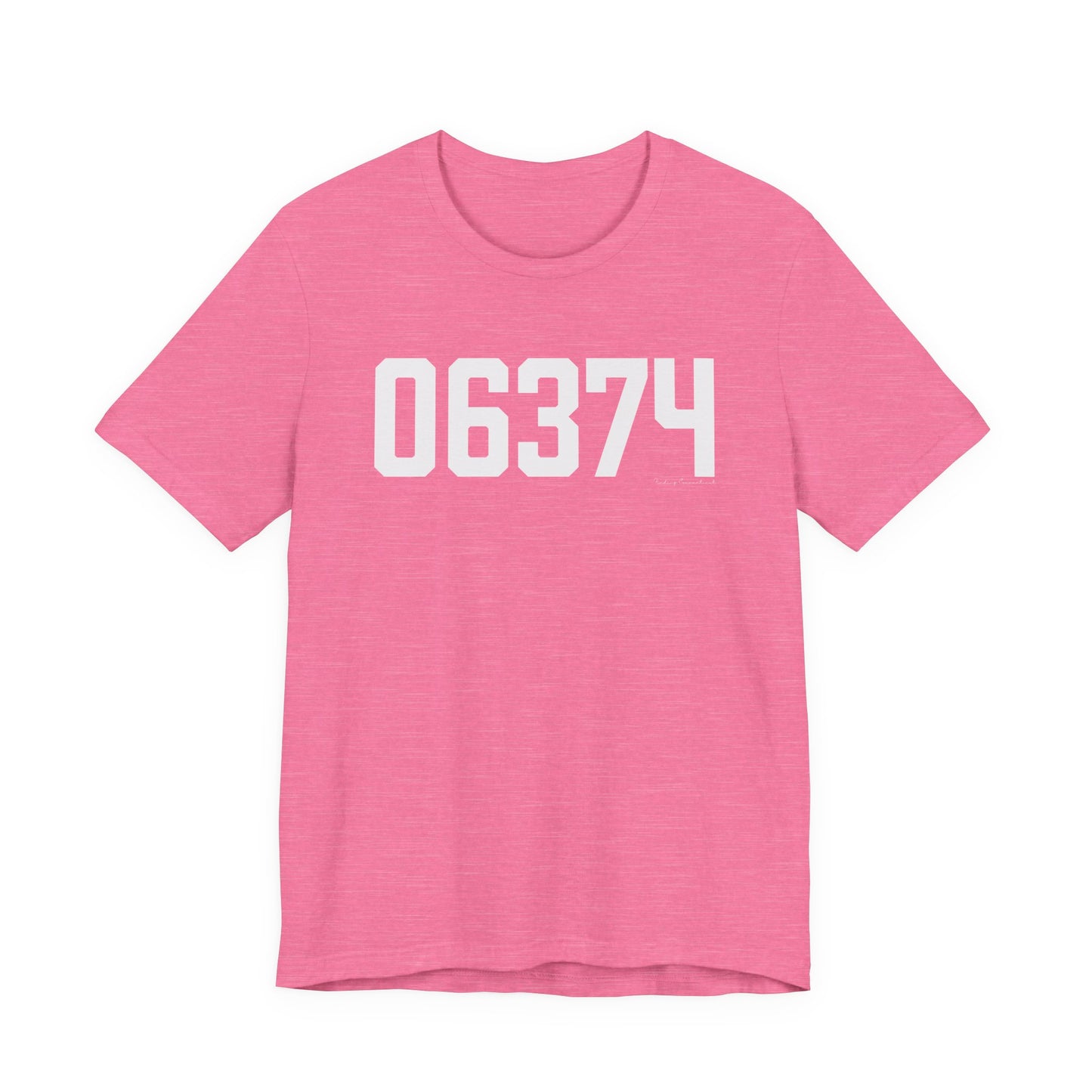 06374 Plainfield CT Zip Code Unisex Jersey Short Sleeve T-Shirt