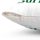 I Clover Suffield Spun Polyester Square Pillow