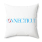 41 Tilt Connecticut Spun Polyester Square Pillow