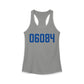 06084 Tolland Connecticut Zip Code Women's Ideal Racerback Tank Top