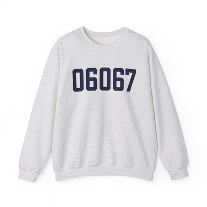 06067 Rocky Hill Connecticut Zip Code Heavy Blend™ Crewneck Sweatshirt