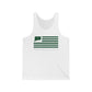 Barkhamsted Connecticut St. Patrick’s Day Flag  Unisex Jersey Tank Top