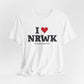 I Heart NRWK Unisex Jersey Short Sleeve T-Shirt