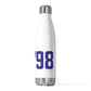 06798 Woodbury Connecticut Zip Code 20 oz Insulated Bottle