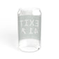 Vintage Exit 41 Merritt Parkway Sign Sipper Glass, 16oz