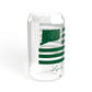 Lyme Connecticut St. Patrick’s Day Flag Sipper Glass, 16oz