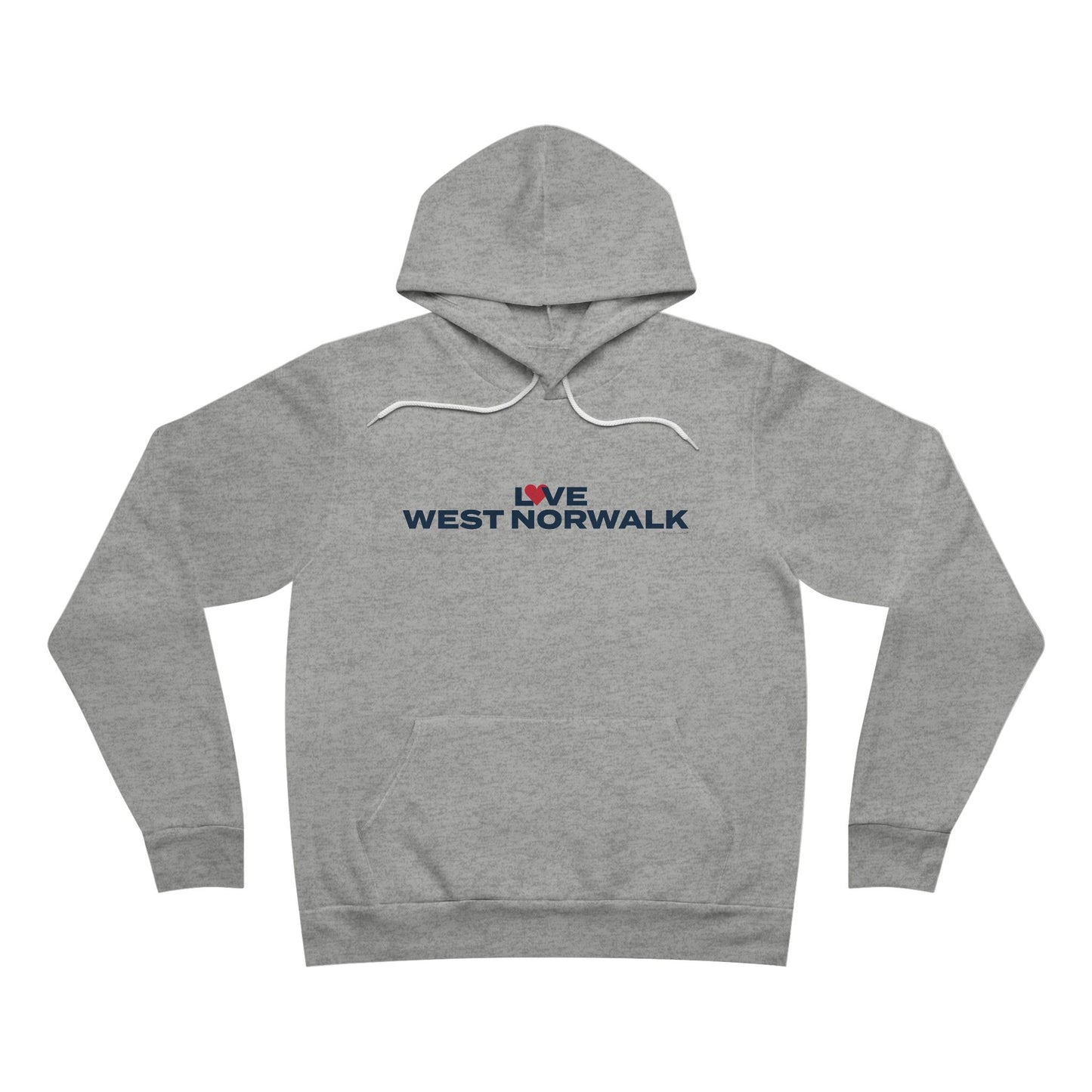 Love West Norwalk Unisex Sponge Fleece Pullover Hoodie