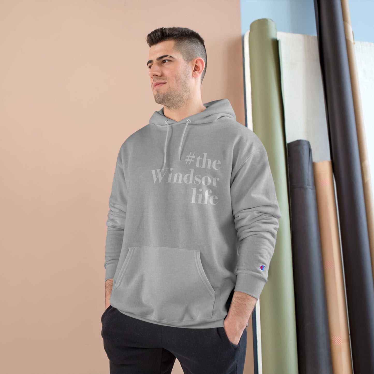 #thewindsorlife Champion Hoodie