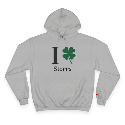 I Clover Storrs Champion Hoodie