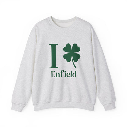 I Clover Enfield Unisex Heavy Blend™ Crewneck Sweatshirt