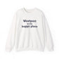 Westport Is My Happy Place Unisex Heavy Blend™ Crewneck Sweatshirt
