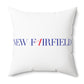 41 Tilt New Fairfield Spun Polyester Square Pillow