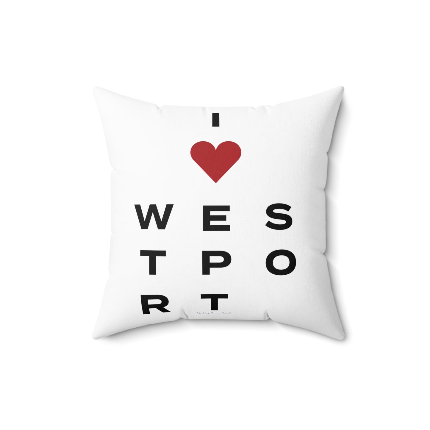 Westport Vision Spun Polyester Square Pillow