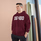 06480 Portland CT Zip Code Champion Hoodie