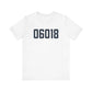 06018 Canaan Connecticut Zip Code Unisex Jersey Short Sleeve T-Shirt
