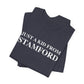 Just a kid from Stamford Unisex Jersey Short Sleeve T-Shirt
