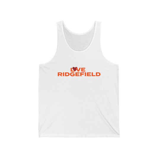 Love Ridgefield Unisex Jersey Tank Top