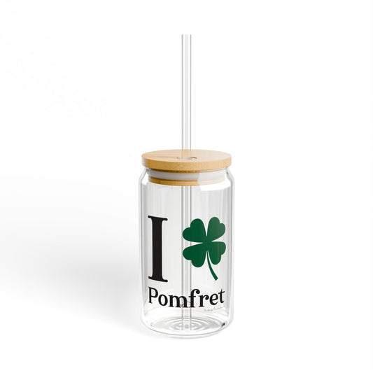 I Clover Pomfret Sipper Glass, 16oz