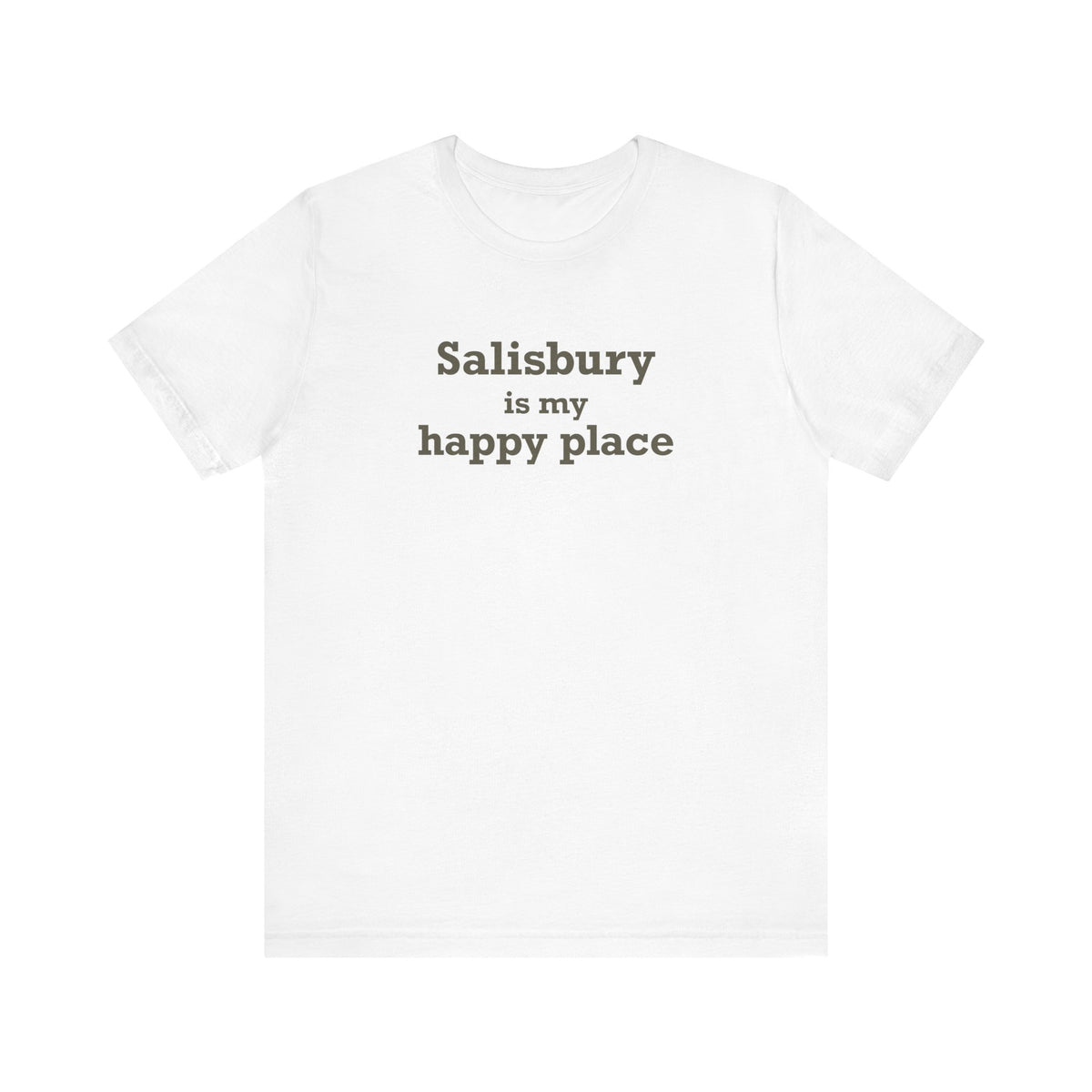 Salisbury is My Happy Place Jersey Short Sleeve T-Shirt