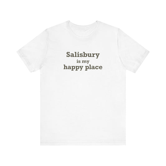 Salisbury is My Happy Place Jersey Short Sleeve T-Shirt