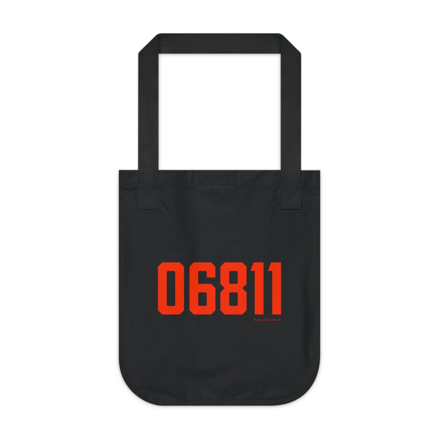 06811 Danbury Connecticut Zip Code Organic Canvas Tote Bag