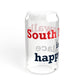 South Norwalk is My Happy Place Sipper Glass, 16oz