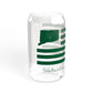 Waterbury Connecticut St. Patrick’s Day Flag Sipper Glass, 16oz