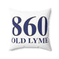 860 Old Lyme  Spun Polyester Square Pillow