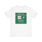 Vintage Merritt Parkway Exit 51 Sign Unisex Jersey Short Sleeve T-Shirt