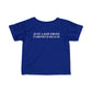 Just a kid from Fairfield Beach Infant Fine Jersey T-Shirt