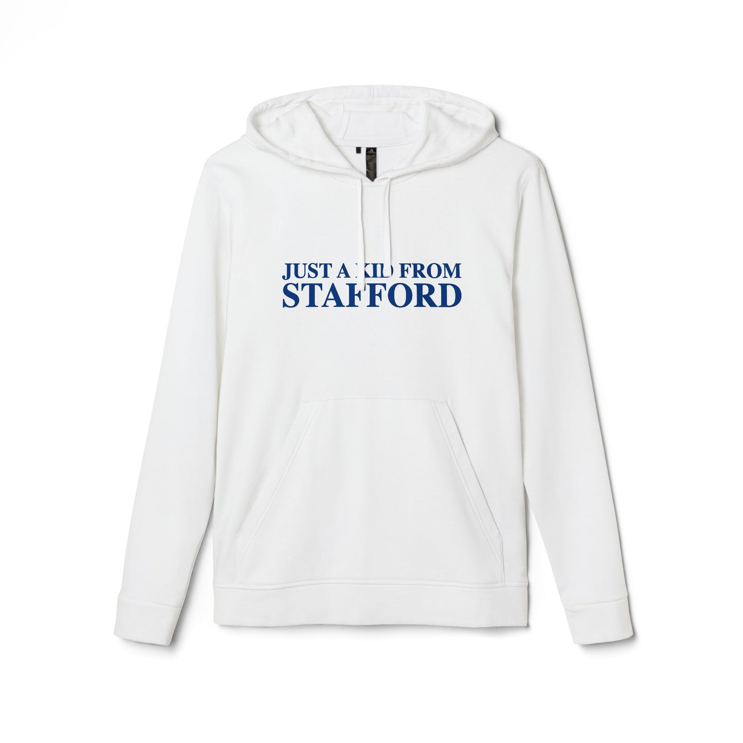 Just a kid from Stafford adidas Unisex Fleece Hoodie